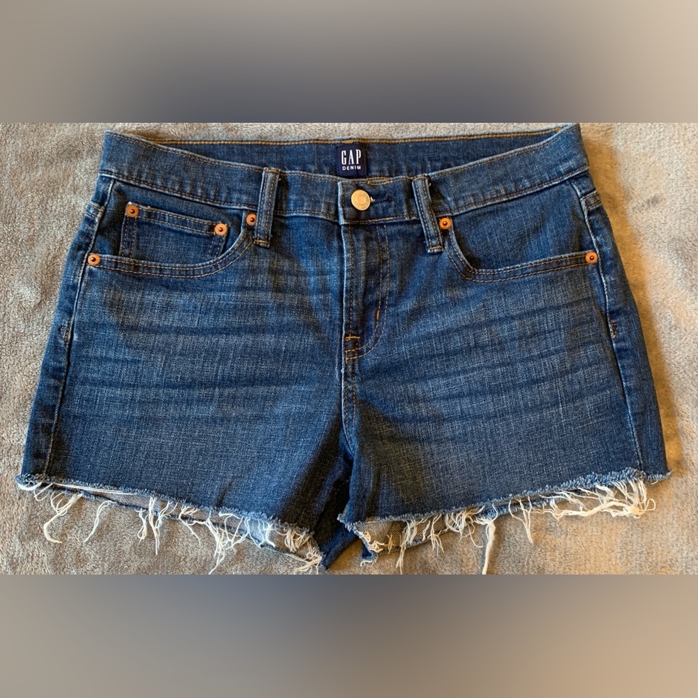GAP Dark Blue 3” Inseam Denim Shorts